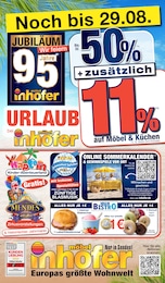 Der aktuelle Möbel Inhofer Prospekt: Urlaub bei Möbel Inhofer