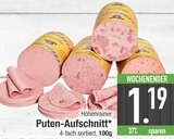 Puten-Aufschnitt von Höhenrainer im aktuellen EDEKA Prospekt für 1,19 €