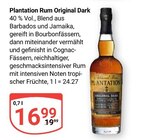 Rum Original Dark Angebote von Plantation bei GLOBUS Braunschweig für 16,99 €
