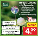LED Solar Lichtblüte bei Netto Marken-Discount im Prospekt "" für 4,99 €