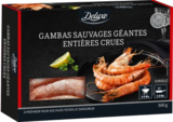 Gambas sauvages géantes crues - Deluxe - Lidl à Vitry-sur-Seine Gambas sauvages géantes crues - Deluxe en promo chez Lidl Vitry-sur-Seine à 9,49 €