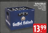 Aktuelles Gaffel Kölsch Angebot bei EDEKA in Köln ab 13,99 €