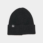 Bonnet avec bord à revers tricoté noir homme - La Halle Bonnet avec bord à revers tricoté noir homme à 9,99 € dans le catalogue La Halle