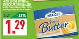 Feine Butter Angebote von Meggle bei Marktkauf Gütersloh für 1,29 €