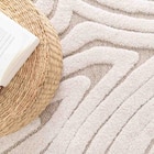 Promo Tapis structuré labyrinthe beige crème 160x230 cm à 119,00 € dans le catalogue Décor Discount à Carcassonne