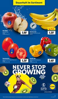 Bananen im Lidl Prospekt "LIDL LOHNT SICH" mit 62 Seiten (Bielefeld)