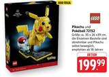 Pikachu und Pokéball 72152 Angebote von LEGO bei E center Nürtingen für 199,99 €