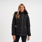 Doudoune déperlante à capuche amovible noir femme en promo chez La Halle Amiens à 29,99 €