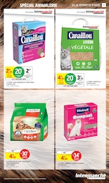 Prix et réduction Litière agglomérante chat dans le prospectus Intermarché Hyper en cours Offre Litière agglomérante chat dans le catalogue Intermarché Hyper du moment à la page 17