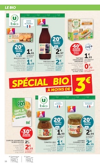 Promotion Jardin BIO dans le prospectus Hyper U, valable du 15/09/2026 au 27/09/2026 Promo Jardin BIO dans le catalogue Hyper U du moment à la page 16