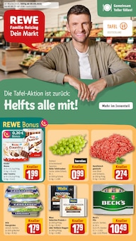 Aktueller REWE Prospekt "Dein Markt" für Langenselbold Aktueller REWE Prospekt für Langenselbold mit Seiten