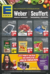 Aktueller nah und gut Supermarkt Prospekt in Grafenrheinfeld und Umgebung, "Wir lieben Lebensmittel!" mit 8 Seiten, 25.11.2024 - 30.11.2024