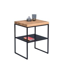porta Möbel Wadersloh - CASAVANTI Beistelltisch 50 x 62 x 40 cm Holznachbildung braun CASAVANTI Beistelltisch 50 x 62 x 40 cm Holznachbildung braun Angebot bei porta Möbel Wadersloh im Prospekt "BACK TO NATURE"