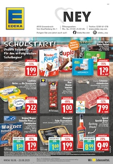 Aktueller EDEKA Prospekt für Grevenbroich mit  Seiten