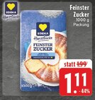 Feinster Zucker im Angebot bei EDEKA in Grevenbroich Feinster Zucker Angebote von EDEKA bei EDEKA Grevenbroich für 1,11 €