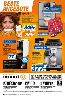 Kaffee im aktuellen expert Prospekt (Peine) Kaffee im expert Prospekt "Top Angebote" mit 16 Seiten (Peine)