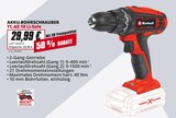 Akku-Bohrschrauber TC-AS 18 Li-Solo im Angebot bei Marktkauf in Tübingen Akku-Bohrschrauber TC-AS 18 Li-Solo Angebote von Einhell bei Marktkauf Tübingen für 29,99 €