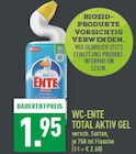 Total Aktiv Gel im Angebot bei Marktkauf in Niederkassel Total Aktiv Gel Angebote von WC-Ente bei Marktkauf Niederkassel für 1,95 €