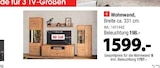 Wohnwand im Angebot bei Zurbrüggen in Gelsenkirchen Wohnwand Angebote bei Zurbrüggen Gelsenkirchen für 1.599,00 €