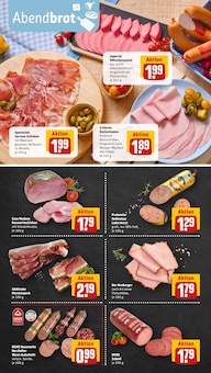 Wurst im aktuellen REWE Prospekt (Duisburg) Wurst im REWE Prospekt "Dein Markt" mit 30 Seiten (Duisburg)