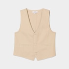 Gilet sans manches cérémonie ajusté beige garçon dans le catalogue La Halle