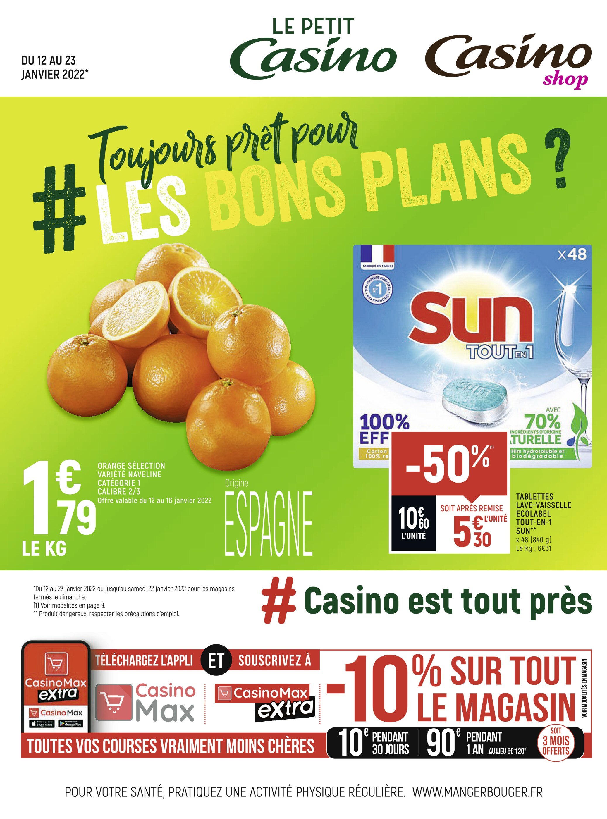 Catalogue Petit Casino à Cagnes-sur-Mer, avec 12 pages Prospectus Petit Casino à Cagnes-sur-Mer, "# Toujours prêt pour les bons plans ?", 12 pages, 12/01/2022 - 23/01/2022