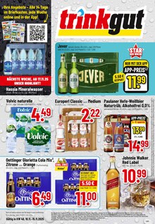 Volvic im aktuellen Trinkgut Prospekt (Oberursel (Taunus)) Volvic im Trinkgut Prospekt "Aktuelle Angebote" mit 8 Seiten (Oberursel (Taunus))