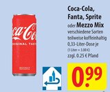 Aktuelles Coca-Cola Angebot bei famila Nordost in Lüneburg ab 0,99 €