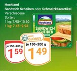 Aktuelles Sandwich Scheiben Angebot bei GLOBUS in Siegen (Universitätsstadt) ab 1,49 €