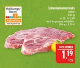 Aktuelle Schweinefleisch Angebote bei Marktkauf in Nürnberg Aktuelles Schweinekammsteaks natur Angebot bei Marktkauf in Nürnberg ab 1,19 €