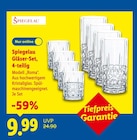 Gläser-Set, 4-teilig Angebote von Spiegelau bei Lidl Bottrop für 9,99 €