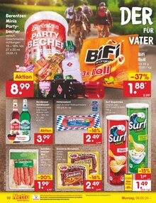 Wurst im Netto Marken-Discount Prospekt "Aktuelle Angebote" mit 55 Seiten (Magdeburg)