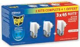 Diffuseur electrique liquide repulsif moustiques 45 nuits - RAID en promo chez U Express Diffuseur electrique liquide repulsif moustiques 45 nuits - RAID dans le catalogue U Express