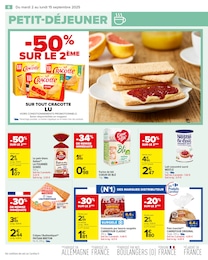 Prix et réduction Blé dans le prospectus Carrefour en cours Offre Blé dans le catalogue Carrefour du moment à la page 8