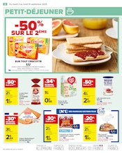 Promos Blé dans le catalogue "PETIT-DÉJEUNER" de Carrefour à la page 8