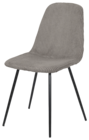 Chaise côtelée “Scott” - Bazarland à Épinal Chaise côtelée “Scott” en promo chez Bazarland Épinal à 24,99 €