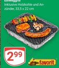 Einweggrill Angebote von favorit bei GLOBUS Herne für 2,99 €