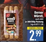 Berner Würstl im EDEKA Prospekt Berner Würstl von im aktuellen EDEKA Prospekt für 2,99 €