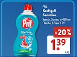 Kraftgel/Sensitive von Pril im aktuellen ALDI SÜD Prospekt für 1,39 €