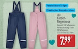 Kinder-Regenhose im Angebot bei ALDI Nord in Bielefeld Kinder-Regenhose Angebote von L&D bei ALDI Nord Bielefeld für 7,99 €