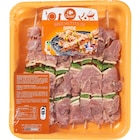 Brochettes de dinde - CARREFOUR CLASSIC' en promo chez Carrefour Market Brochettes de dinde - CARREFOUR CLASSIC' dans le catalogue Carrefour Market