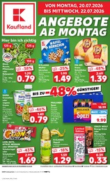 Kaufland Prospekt für Hünfelden mit 65 Seiten Kaufland Prospekt für Hünfelden: "Hier bin ich richtig", 65 Seiten, 20.07.2026 - 22.07.2026