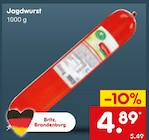 Jagdwurst im aktuellen Netto Marken-Discount Prospekt