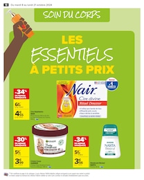 Offre Cire Épilation dans le catalogue Carrefour du moment à la page 20