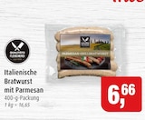 Markant Breklum - Italienische Bratwurst mit Parmesan Angebot im Prospekt Italienische Bratwurst mit Parmesan bei Markant im Breklum Prospekt für 6,66 €