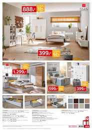 Boxspringbett im XXXLutz Möbelhäuser Prospekt Küchentesterinnen und -tester gesucht! auf S. 13