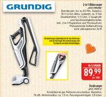 2-in-1-Akkusauger VCH 9929L im Angebot bei Marktkauf in Görlitz 2-in-1-Akkusauger VCH 9929L Angebote von Grundig bei Marktkauf Görlitz für 89,99 €