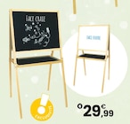 Tableau en bois double face dans le catalogue JouéClub