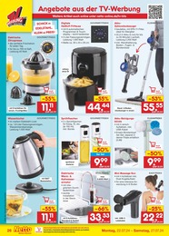 Wasserkocher im Netto Marken-Discount Prospekt "Aktuelle Angebote" auf Seite 30