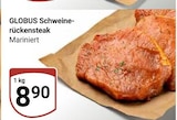 Schweine-rückensteak Angebote von GLOBUS bei GLOBUS Rodgau für 8,90 €